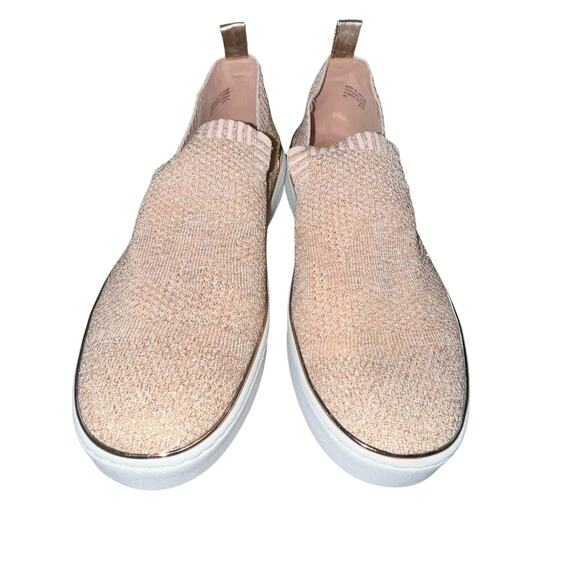 UC Michael Kors Pink & Gold Slip-On Athletic Shoes Women’s 9M - Picture 1 of 6